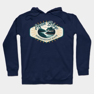 Aqua Blaze Shenandoah River Hoodie